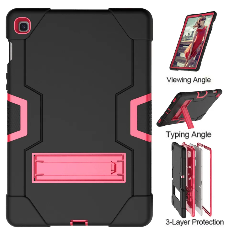 Чехол для samsung T720 SM-T725 Funda для планшета, безопасный для кожи, противоударный чехол tab S5e 10,5, встроенный чехол с подставкой+ пленка