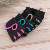 men women sports gym glove for fitness training exercise body building workout weight lifting gloves half finger newest