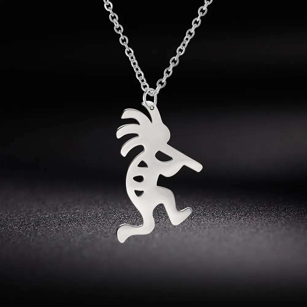 Моя форма африканские маски племенное ожерелье из нержавеющей стали