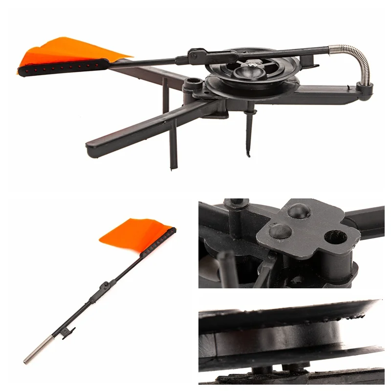 Прочный каяк Dinghy безопасности флаг База крепление Замена зимний лед Рыбалка