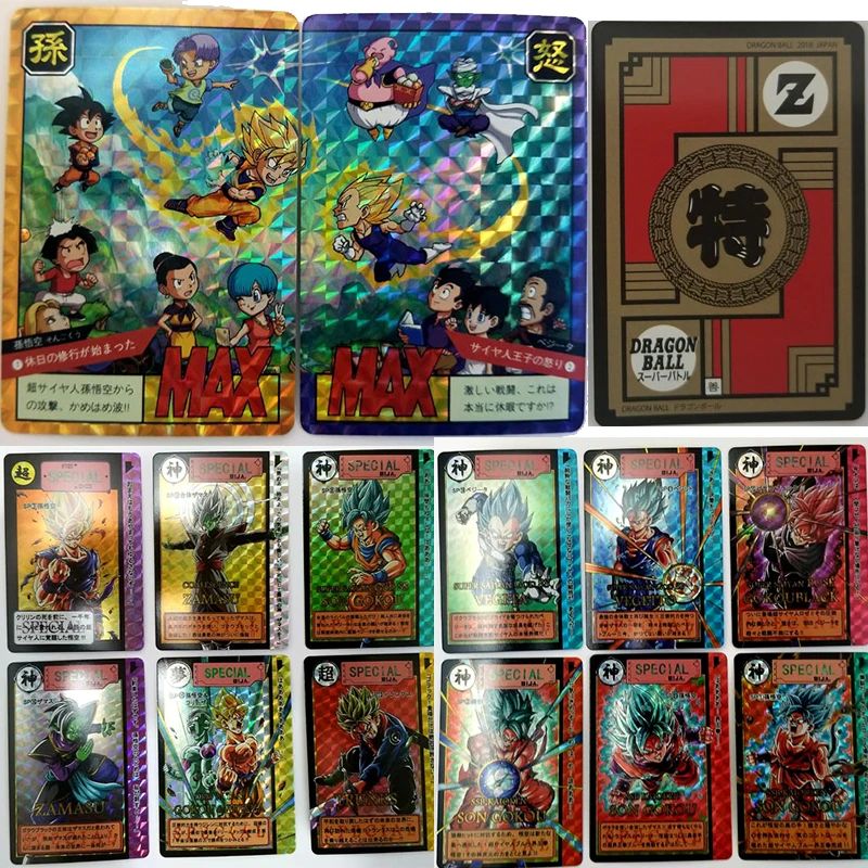 14 шт. Shuangpin карта из аниме Драконий жемчуг | Игрушки и хобби