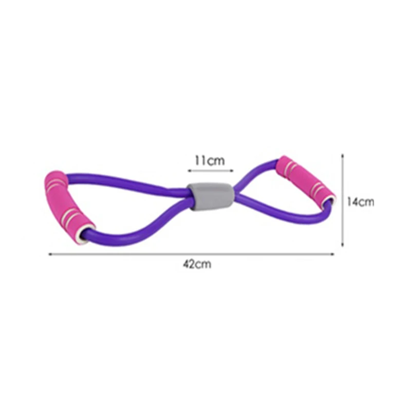 8-образный ралли гель для йоги фитнес-сопротивление 8 слов грудь расширитель