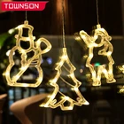 Светодиодный Рождественский светильник, Рождественский светильник, рождественские украшения, Рождественский подвесной светильник, рождественское светильник шение для магазина s