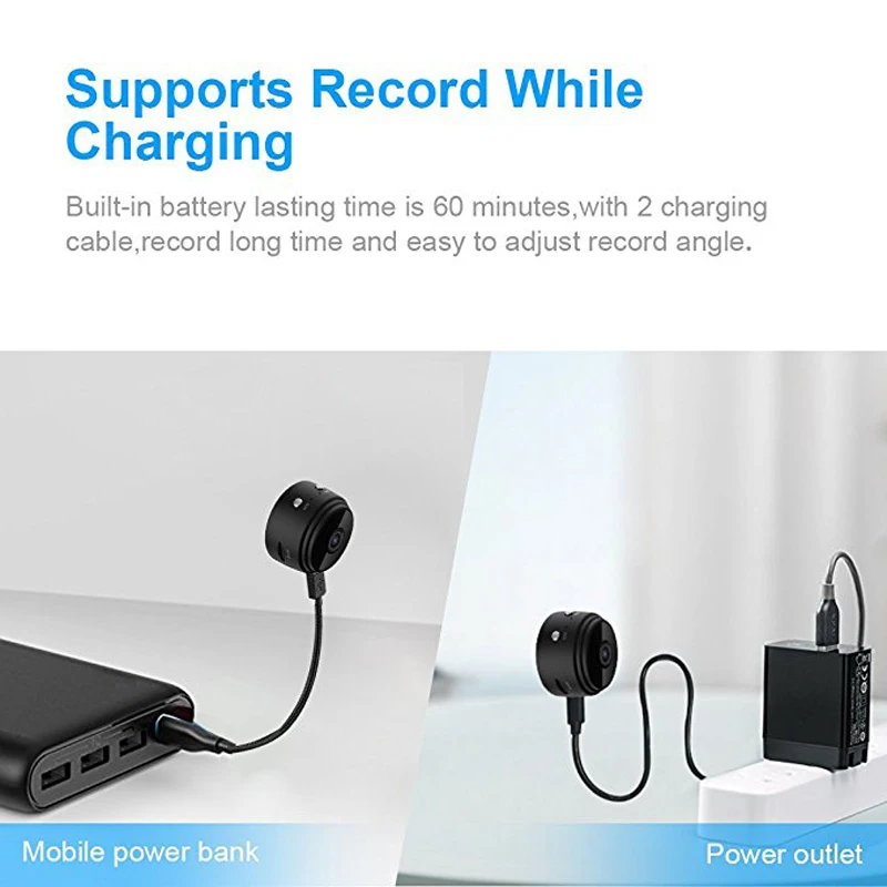 Мини IP камера видеонаблюдения Wi Fi HD 1080P|Камеры видеонаблюдения| |