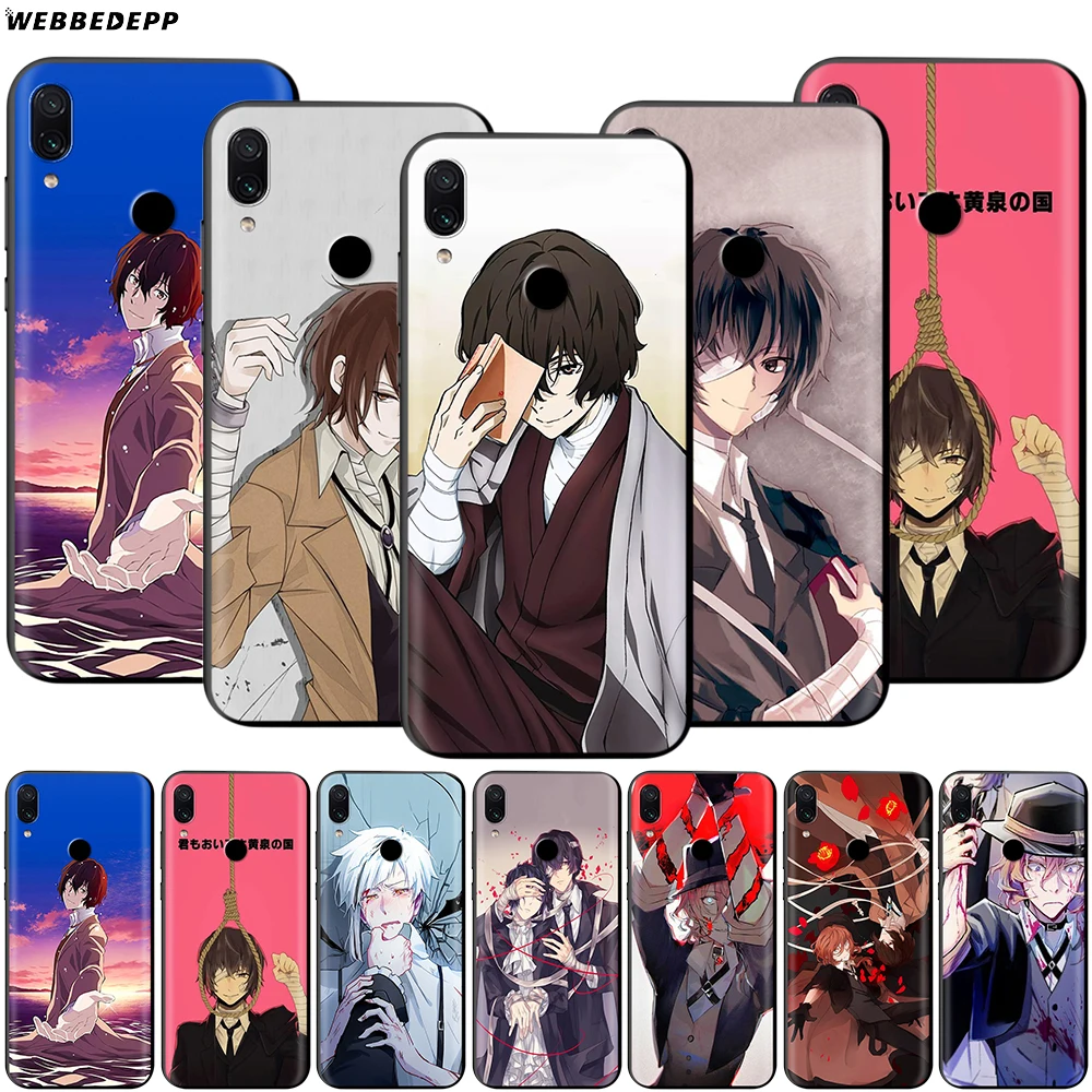 Японский чехол Bungou для Xiaomi Redmi 4A 4X 5 5A 6 6A 7 7A S2 Note Go K20 Pro Plus Prime 8T|Бамперы| |