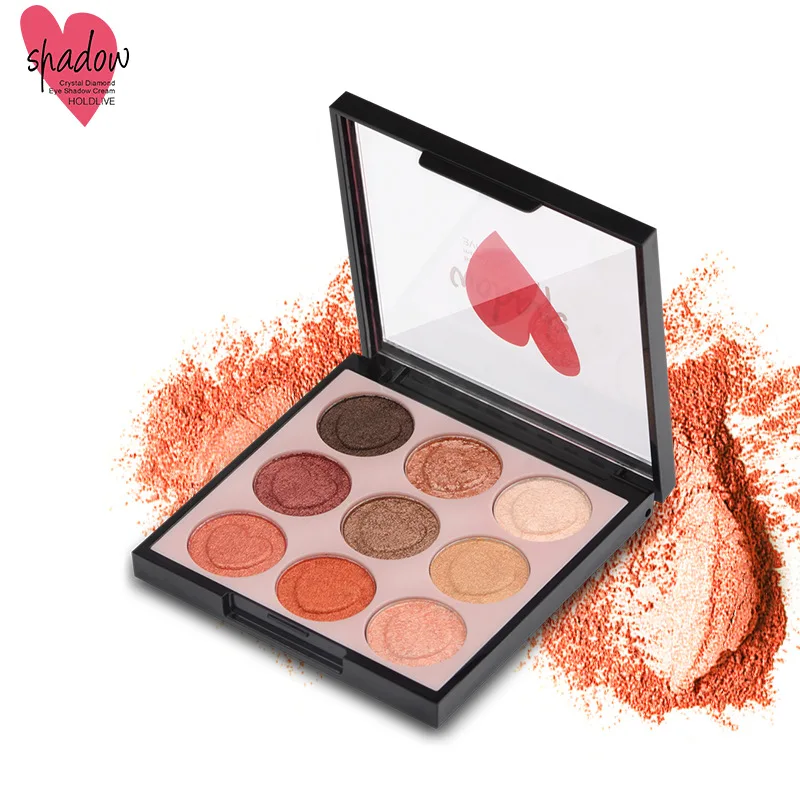 Профессиональные Тени для век паллет глаз блеск макияж палитра матовые тени крем