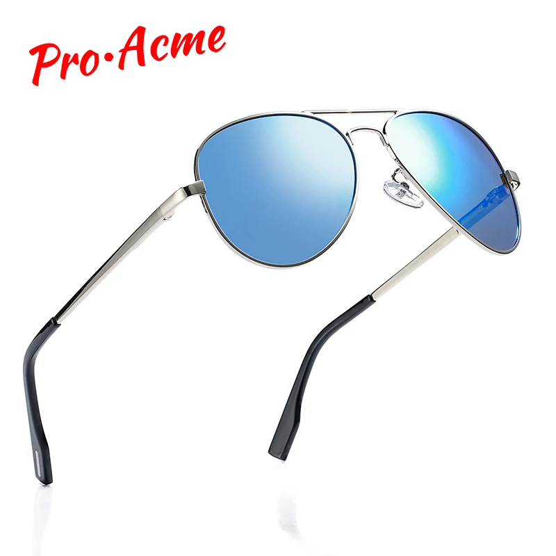 Очки авиаторы Pro Acme зеркальные для мужчин и женщин классические поляризационные