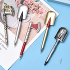 Ручка шариковая, с топором, 1 шт.