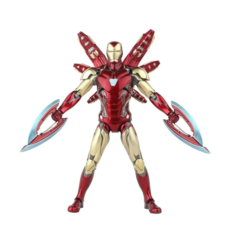 

Marvel Avengers Iron Man MK85 Rescue digital hand-made superhero dynamic toy birthday gift doll ZD toy model Tony Stark