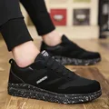 Męskie buty z siatką letnie obuwie męskie wygodne wysokiej jakości tenisówki Zapatillas de deporte dla dorosłych wypoczynek oddychające obuwie