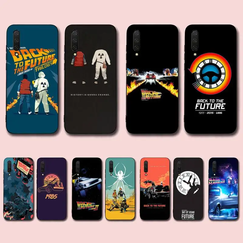 

TOPLBPCS Back To The Future Phone Case for Xiaomi mi 5 6 8 9 10 lite pro SE Mix 2s 3 F1 Max2 3