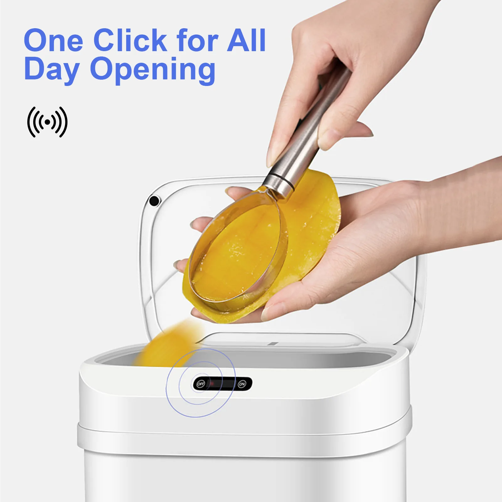 

Creative Folding Induction Trash Can Multifunctional Household Smart trash Can Portable Folding Trash Can Bathroom Accessories
