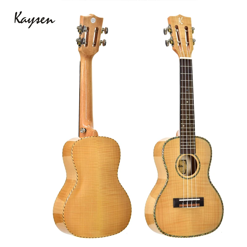 

Kaysen Ukulele 23 inch Tiger stripes maple Hawaii Guitar Ukulele 4 Strings Ukulele Concert for Kids Gift Professional JUK08