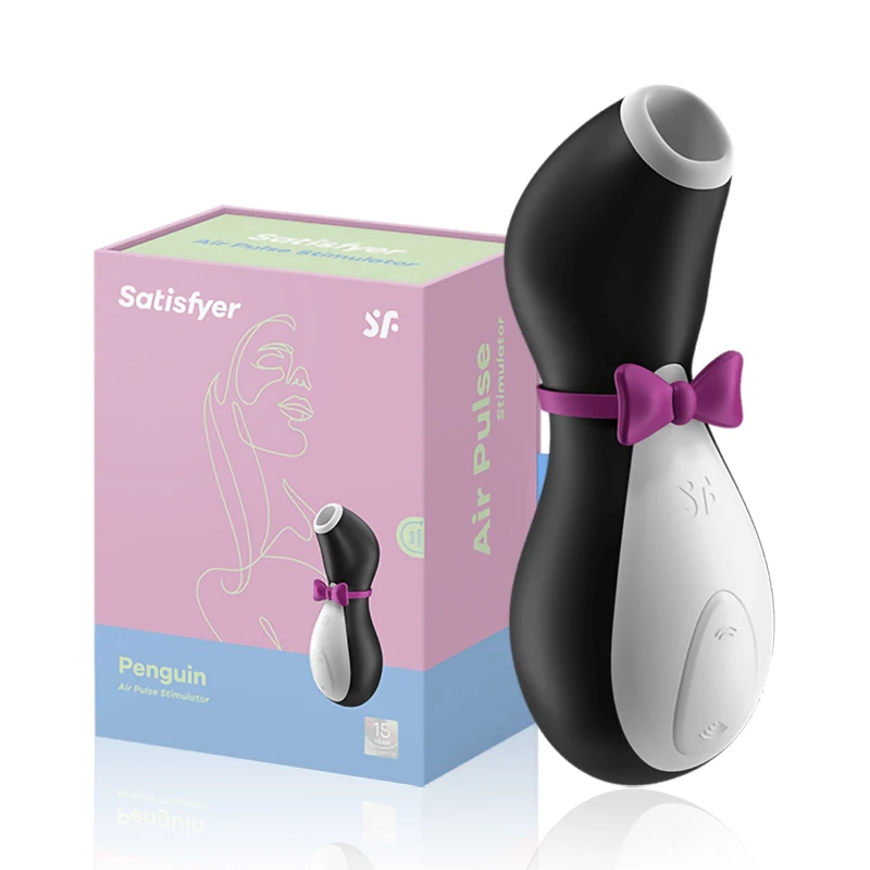 Satisfyer pro Пингвин сосать вибратор точка Джи клитора стимулятор силиконовый Дилдо
