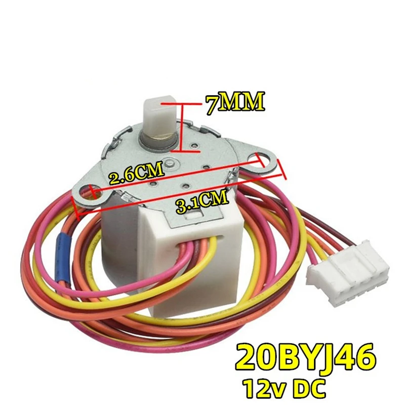 24BYJ48 12V DC TCL подвесной поворотный лопастной синхронный шаговый двигатель |