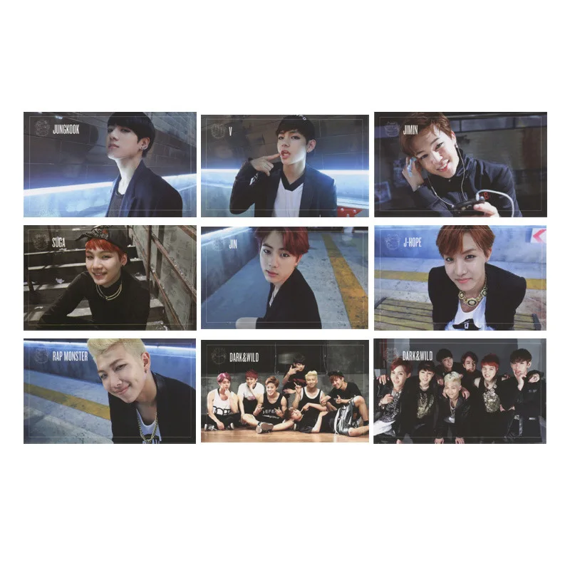 Альбом Kpop Фотокарточка Bangtan Boys коллекционная фотокарточка самодельные бумажные