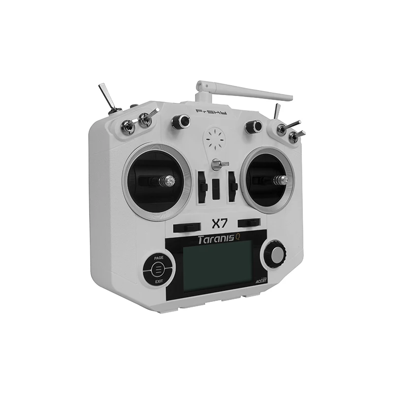 white FrSky ACCST Taranis QX7 Q X7 2,4 ГГц 16 каналов передатчик режим 2 для RC FPV Дрон - Цвет: white