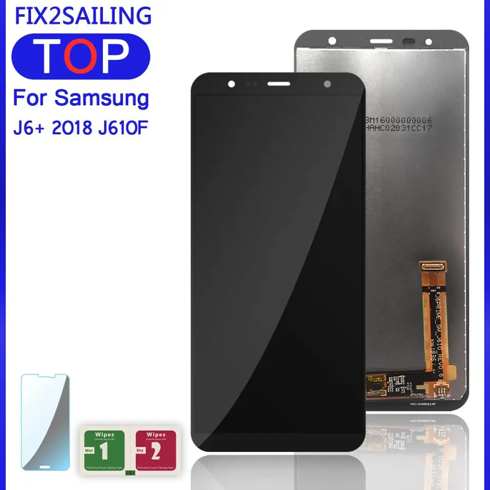 Дисплей с тачскрином для Samsung Galaxy J6/J610F SM-J610FN регулируемый | Мобильные телефоны и
