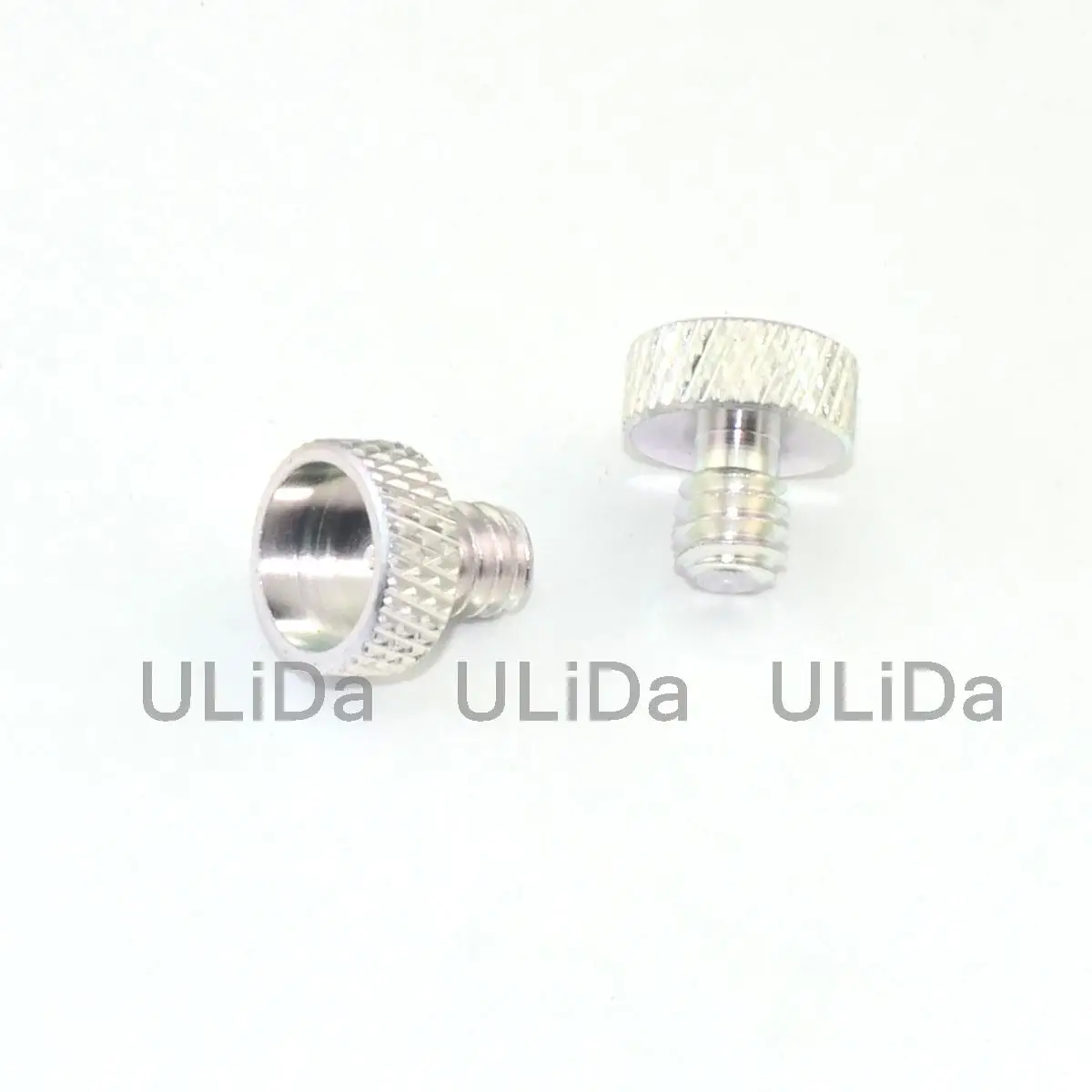 

2шт 1/4 дюйма Универсальный винт легкий алюминиевый сплав ручка регулировочный винт для камеры крепление Штатив для "горячего башмака"