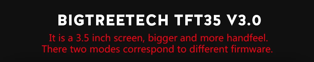 BIGTREETECH TFT35 V3.0 сенсорный экран 3,5 дюймов с wifi 12864 ЖК-дисплей режим панели для MKS SKR V1.3 Pro Ender 3/5 3D доска