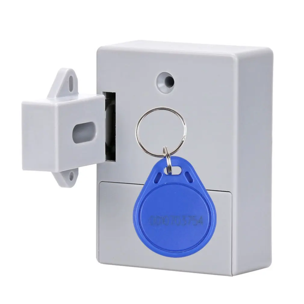 

1 Set Shgo-invisible Rfid Free Opening Intelligent Sensor Cabinet Lock Locker Closet Shoe Cabinet Drawer Door Lock