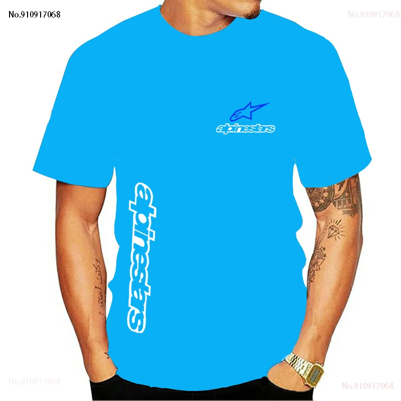 

Alpinestars Men's Sport T-shirt Summer Sleeve O-neck Leisure Outwear Tees Breathable Casual Men T Shirt Short sleeves