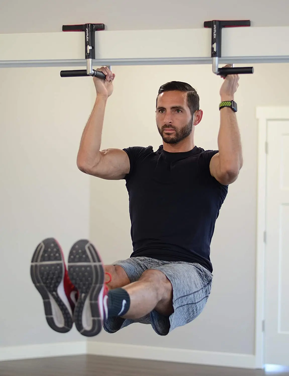 

Кросс-Грипсы-натяжные ручки для двери-Натяжной стержень для дверной рамы-домашний и дорожный тренажерный зал-умный Регулируемый зажим-порт...