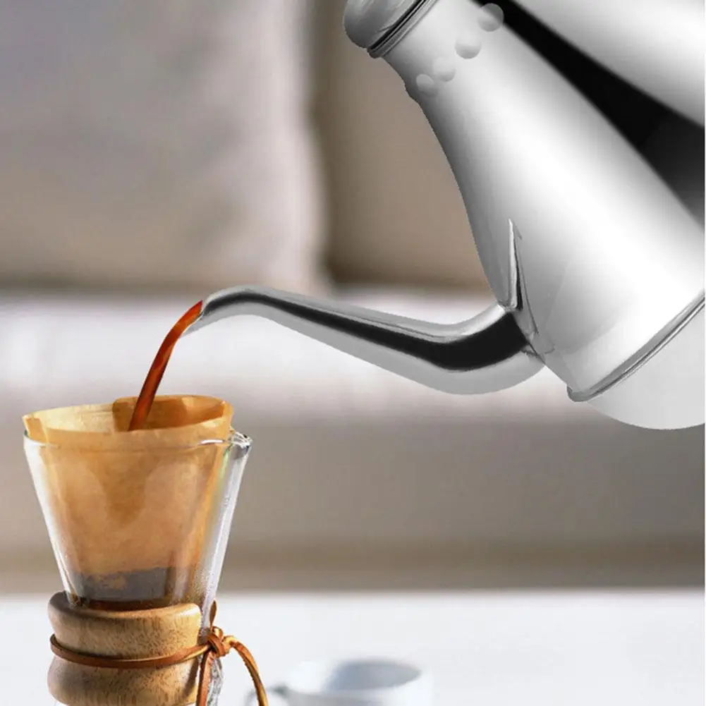 Чайник из нержавеющей стали с гусиной шеей фильтр для чайника ситечко кофейная