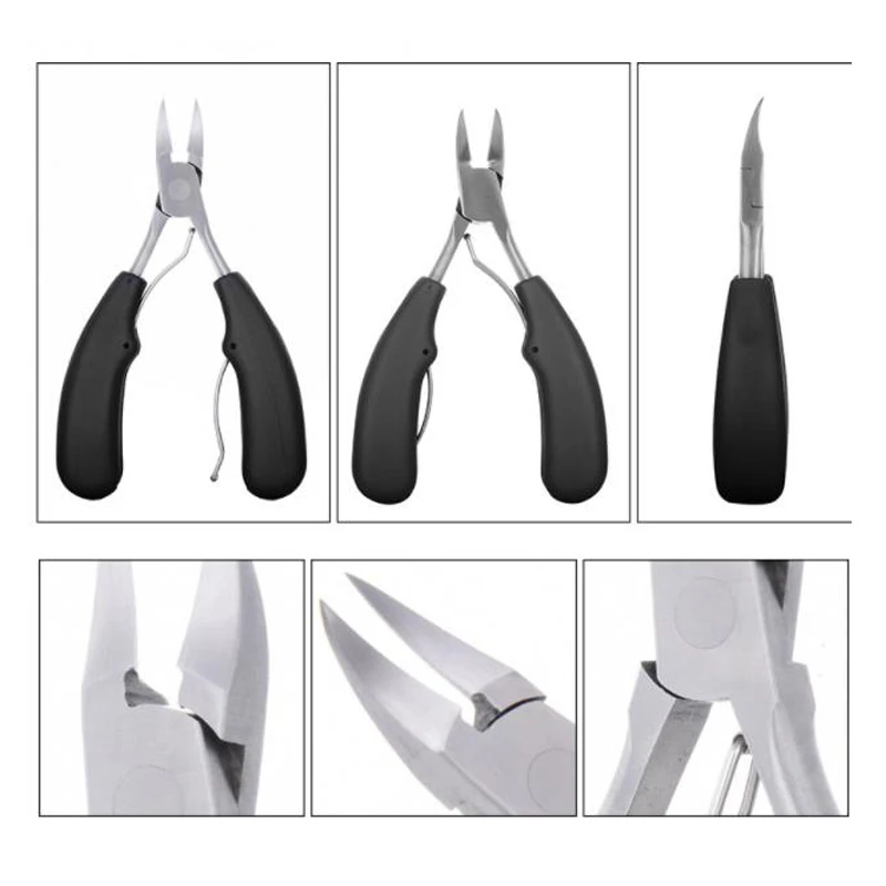 Нержавеющая сталь кусачки для ногтей вросшие ногти ног &quotфранцзуский