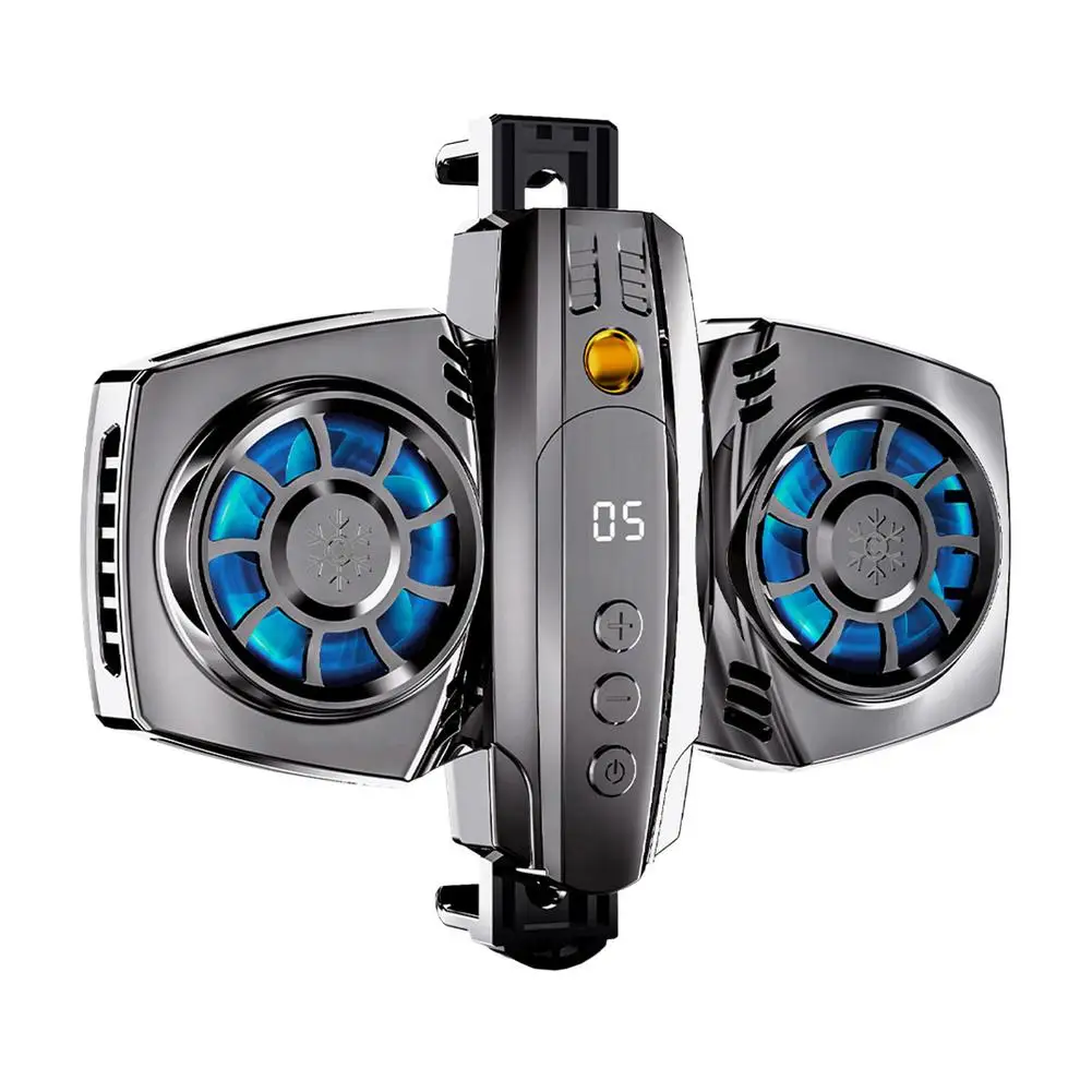 

Охладитель для телефона-телефон-цифровой дисплей K4, радиатор в реальном времени красного цвета, подходит для мобильного телефона