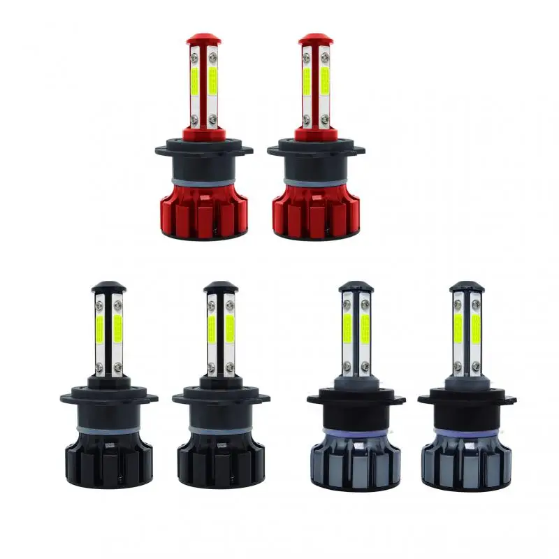 1 Pair H7 LED Car Headlight 8000LM 6000k White Auto Fog Light 9V-36V Waterproof Bulb 360 Degree 22W Headlamp | Автомобили и