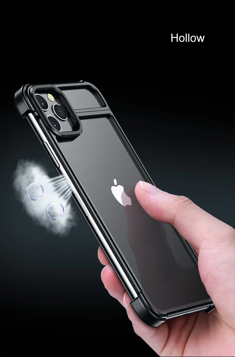 Чехол для телефона с металлической рамкой для Iphone11 11pro, магнитный притяжение, голая машина, защита от падения, чехол для телефона для Iphone11 pro max