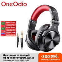 oneodio a70 professional dj headphones portable adjustable wirelesswired headset bluetooth5 0 earphone for recording monitor