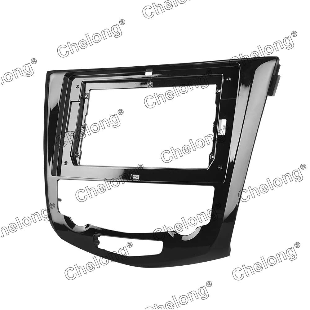 2Din Car Dashboard Frame Fit For Nissan Qashqai / X-Trail 2014-2017 DVD GPS Dash Panel Kit Mounting Trim Fascias | Автомобили и