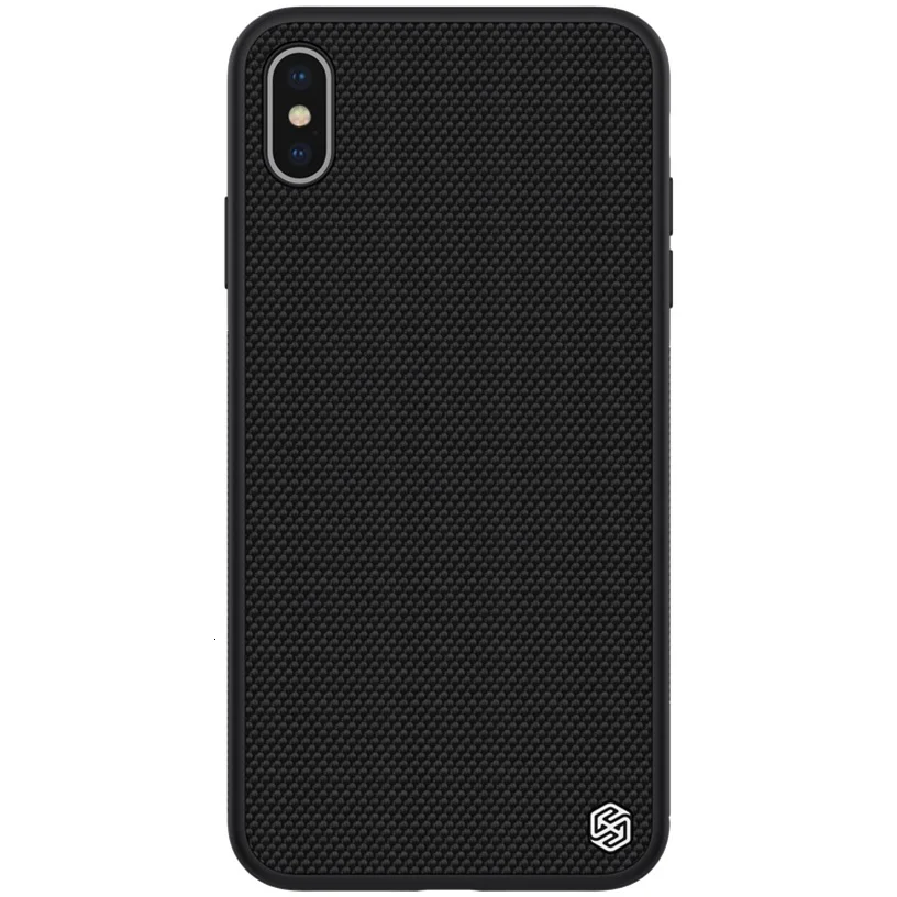Чехол Nillkin для iphone XS Max/XR Текстурированный чехол из нейлонового волокна задняя крышка для iphone XS/XS MAX прочный нескользящий тонкий и светильник