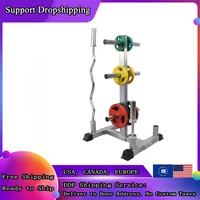 2 5cm5cm diameter hole barbell frame weight lifting barbell piece placing rack suit gym special barbell storage frame