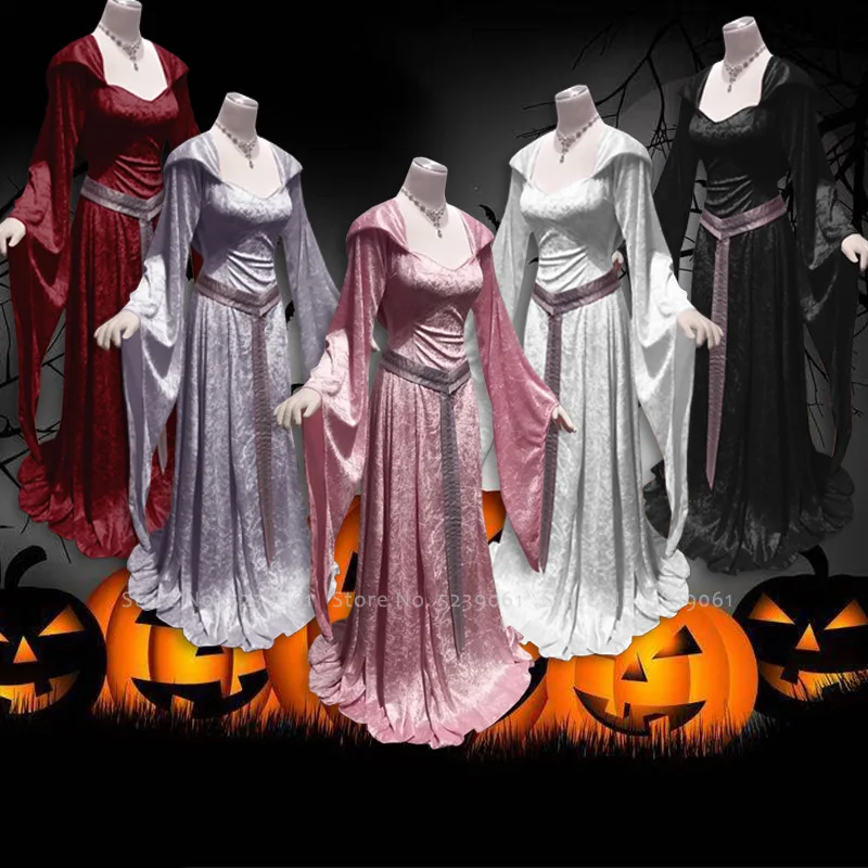 Хэллоуин средневековый Готический Королева эльф викторианская вечерняя опера