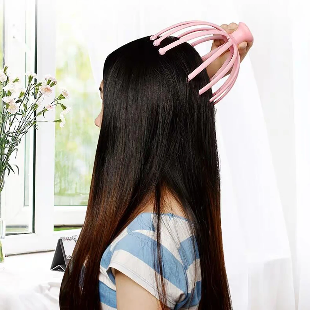 Массажер с когтями металлический для релаксации головы массажа шеи снятия