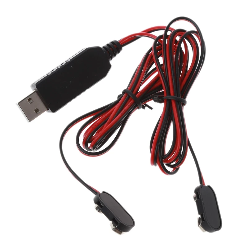 2in1 Тип C USB сетевой преобразовать в двойной 6F22 9V Батарея Элиминатор может заменить