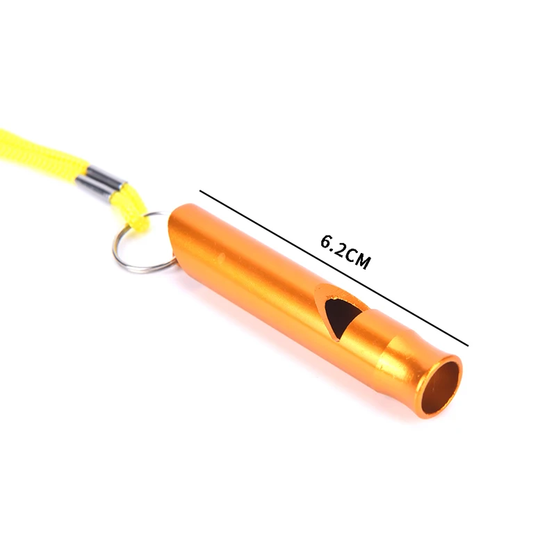 Свисток для выживания на открытом воздухе свисток рефери со шнурком инструмент