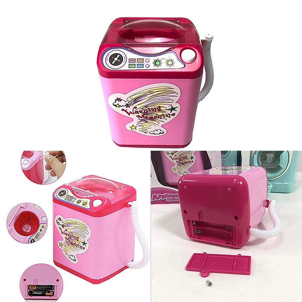 Устройство для очистки кистей макияжа автоматическая стиральная машина мини