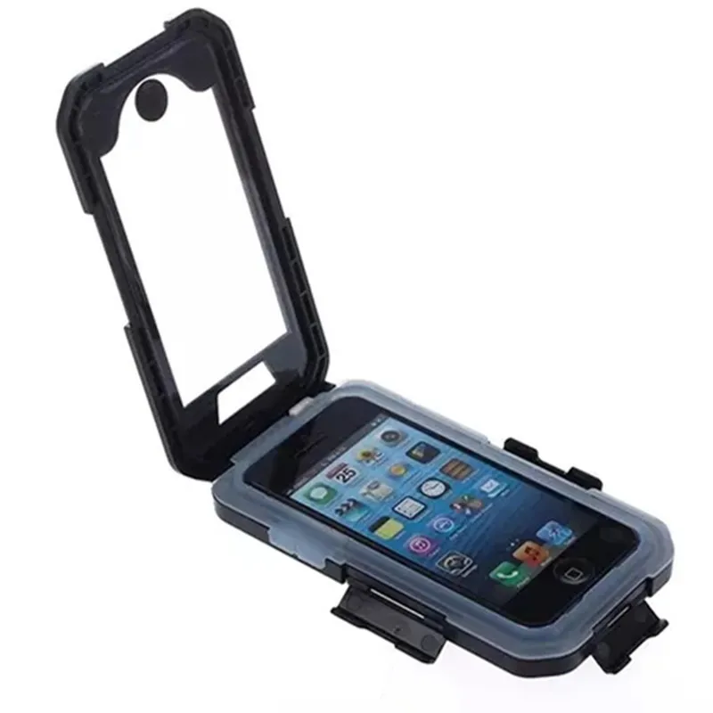 waterproof motorcycle bicycle phone holder for iphone 12 11 pro max xr xs 8 7 6s plus se 5s mobile support bike handlebar holder free global shipping