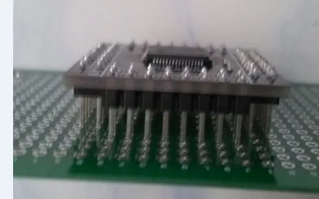 Placa de sistema m&aacute;s peque&ntilde;a STM32F103RBT6, placa adaptadora, con chip, oscilador de cristal, cabezal de pin, soldada-2