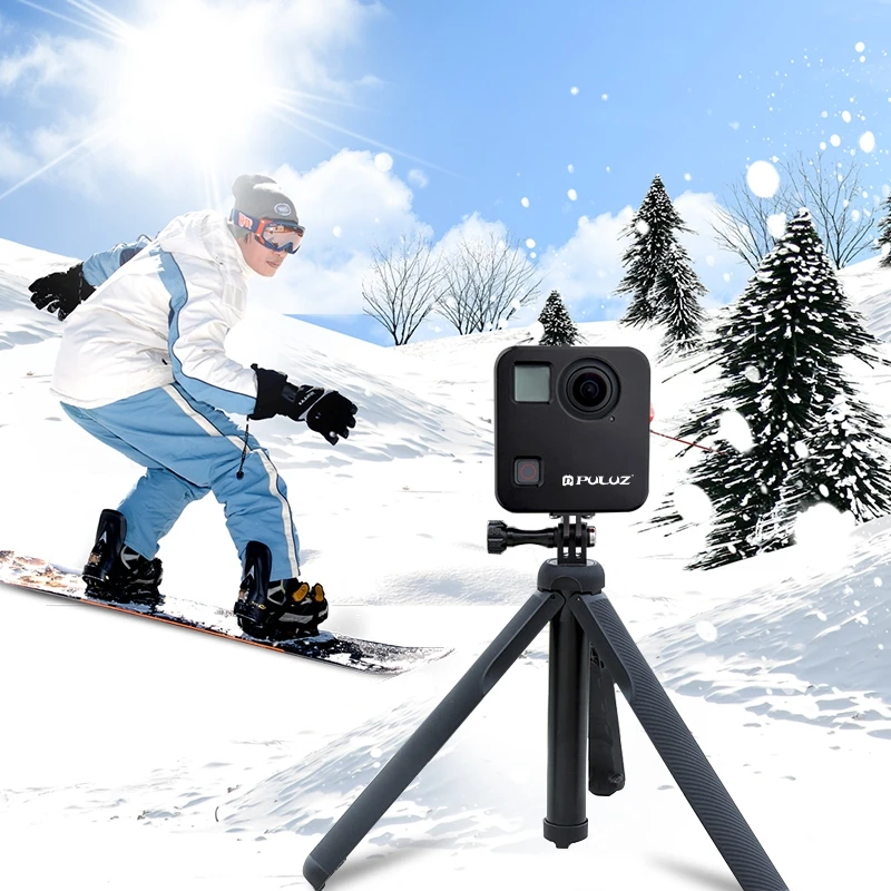 Корпус PULUZ для GoPro Fusion защитный корпус из алюминиевого сплава CNC с базовым