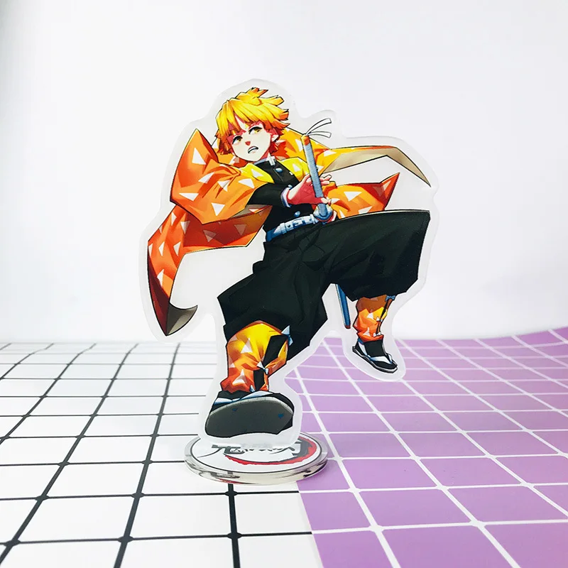

Creativity Anime Demon Slayer Acrylic Stand Card Figure Tokitou Muichirou Yaiba Kamado Nezuko Cosplay Student Desk Standsing