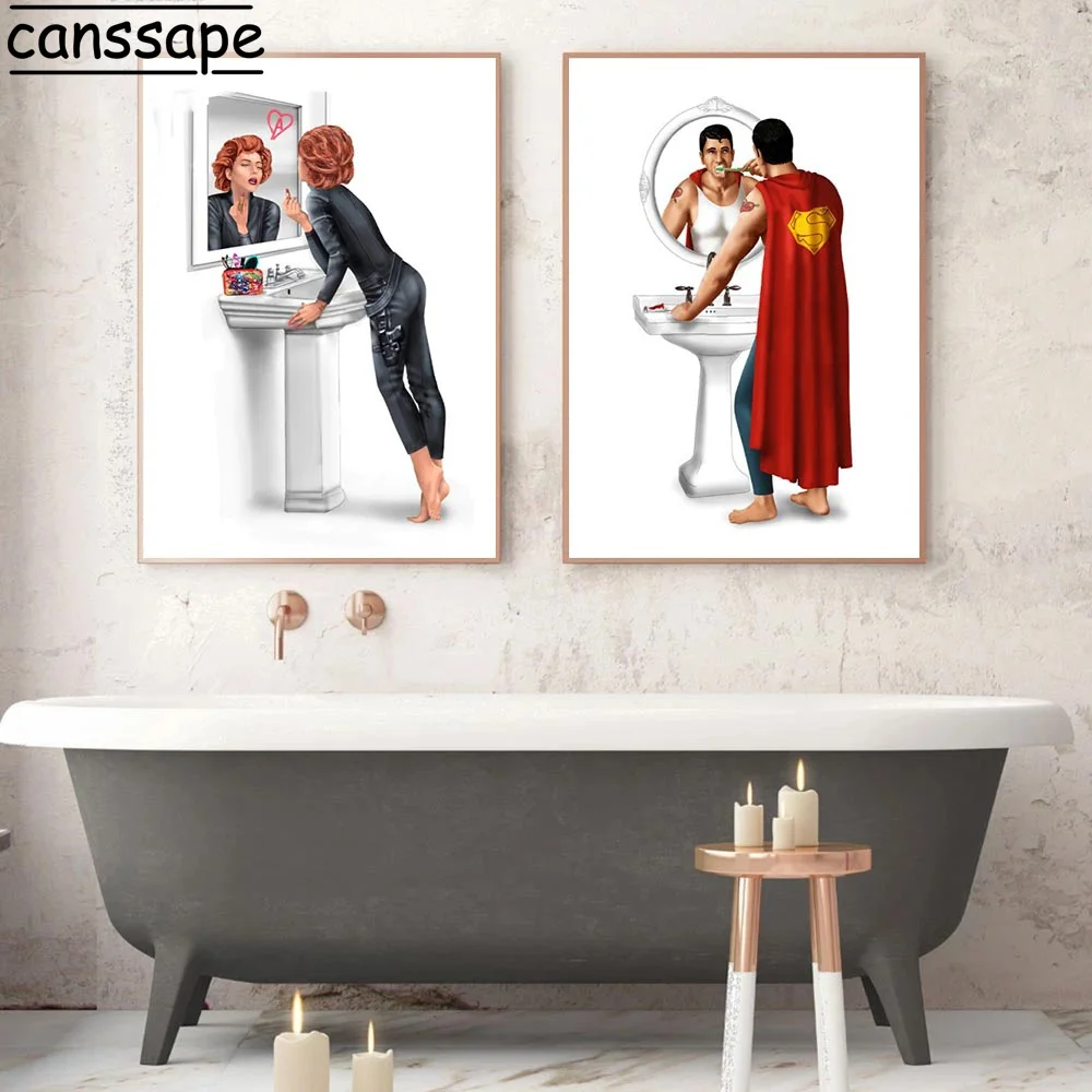 Настенная Картина на холсте с изображением героев американского фильма | Дом и