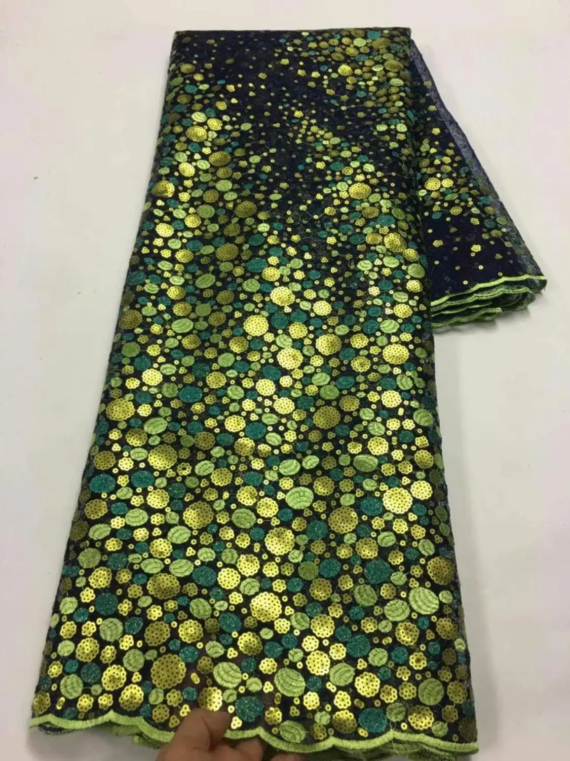 Новое поступление роскошная африканская кружевная ткань 2020 Высококачественная