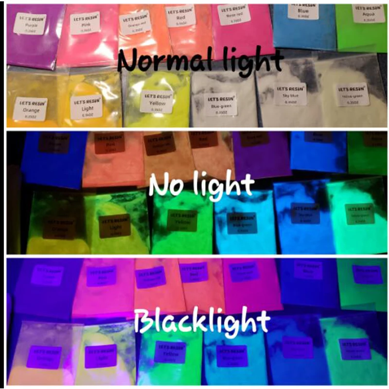 

10G Glow In The Dark Epoxy Pigment - Liquid & Powder NAIL Pigments (10G G.W.)Bulk Glow in the Dark Powder - luminescent pigments