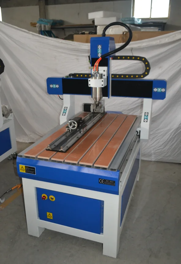 Шаньдун Цзинань 4 оси 6090 1212 1218 3D гравировки резки 600*900 мм cnc маршрутизатор для
