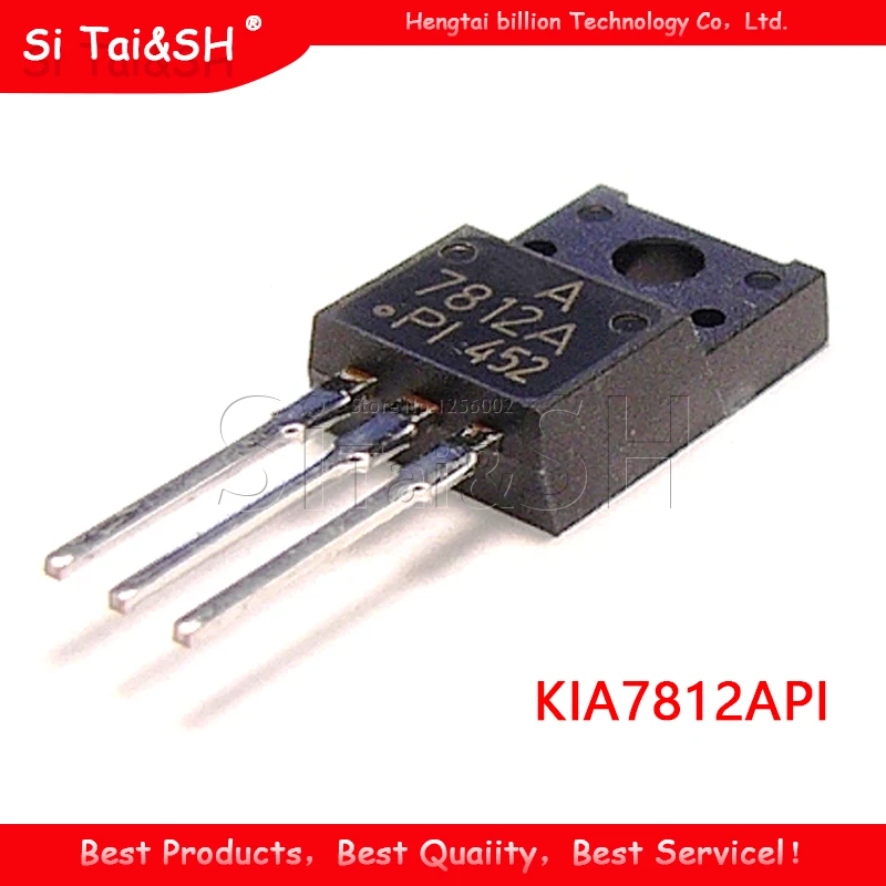 10 шт./лот KIA7812API KIA7812A KIA7812 TO-220F | Электронные компоненты и принадлежности